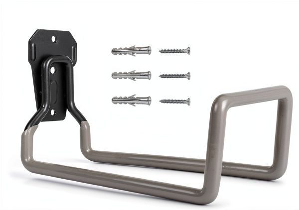 PeoMev Garden Hose Holder Wall Mount Heavy Duty Iron-6