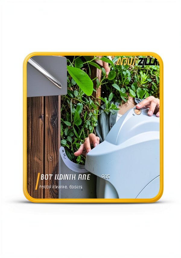 AQUAZILLA Retractable Garden Hose Reel Automatic Wall Mount-7