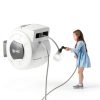 SILVEL Retractable Hose Reel Automatic Wall Mount Light Grey-6