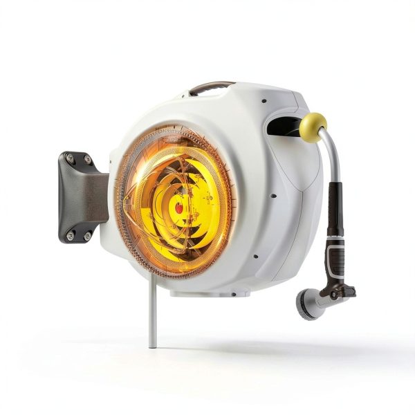 AQUAZILLA Retractable Garden Hose Reel Automatic Wall Mount-2