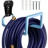 PeoMev Garden Hose Holder Wall Mount Heavy Duty Iron-0