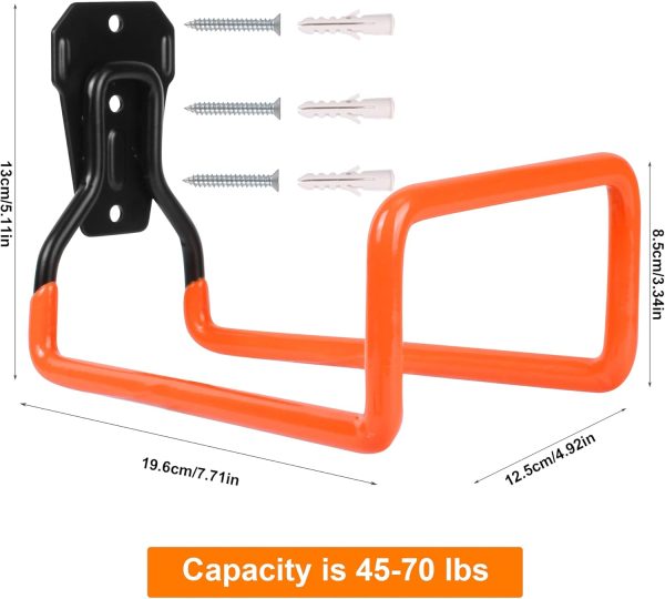 PeoMev Garden Hose Holder Wall Mount Rust Resistant Iron-6