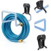 PeoMev Garden Hose Holder Wall Mount Heavy Duty Iron-3