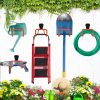 PeoMev Garden Hose Holder Wall Mount Rust Resistant Iron-5