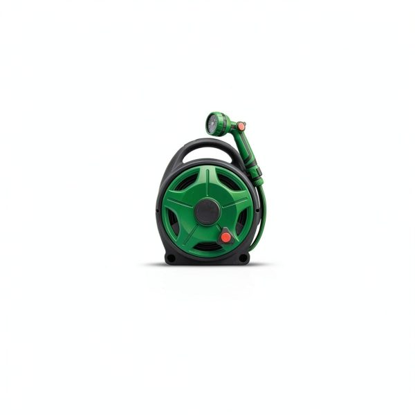 OasisTrim Retractable Garden Hose Reel Green 50FT Manual-5
