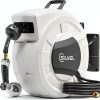 SILVEL Retractable Garden Hose Reel Automatic Wall Mount-0