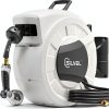 SILVEL Retractable Hose Reel Automatic Wall Mount Light Grey-0
