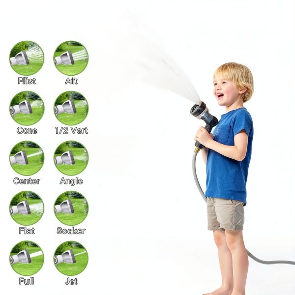 SILVEL Retractable Hose Reel Automatic Wall Mount Light Grey-2