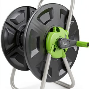 YESTAR Garden Hose Reel Plastic Wall Mount Manual Operation-0