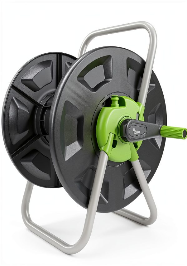 YESTAR Garden Hose Reel Plastic Wall Mount Manual Operation-0