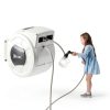 SILVEL Retractable Hose Reel Automatic Wall Mount Light Grey-6