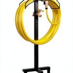 Artigarden Garden Hose Reel Steel Nozzle With Faucet Holder-0