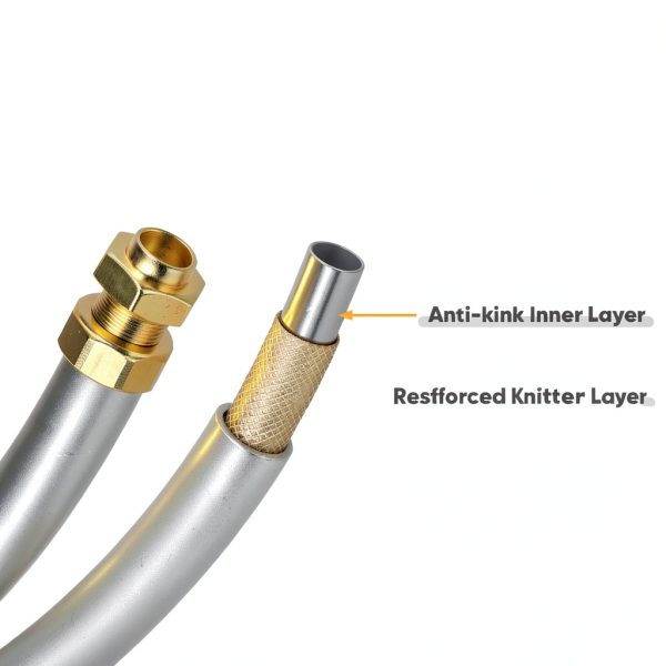 SILVEL Retractable Hose Reel Automatic Wall Mount Light Grey-7