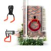 Garden Hose Holder Wall Mount PeoMev Iron Rust Resistant-4