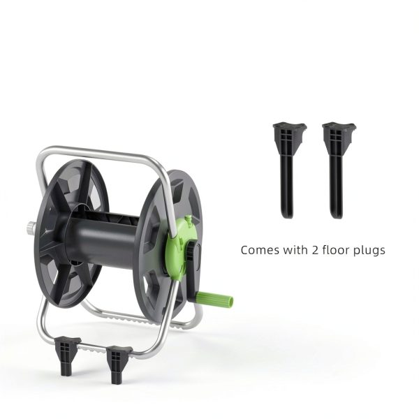 YESTAR Garden Hose Reel Plastic Wall Mount Manual Operation-4
