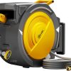 SILVEL Retractable Garden Hose Reel Wall Mount Automatic-0
