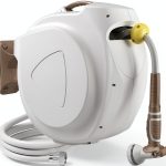 AQUAZILLA Retractable Garden Hose Reel Automatic Wall Mount-0