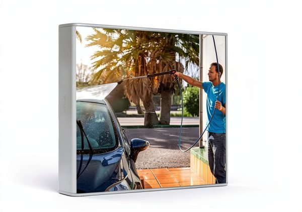 YESTAR Garden Hose Reel Plastic Wall Mount Manual Operation-6