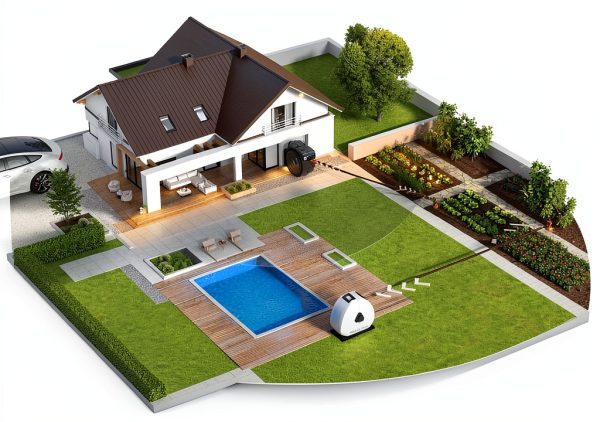 Giraffe Tools Garden Hose Reel Durable Polypropylene Manual-3